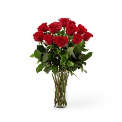 The Red Rose Bouquet from Fabbrini's Flowers in Hoffman Estates, IL